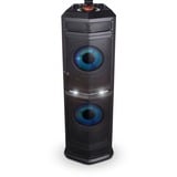 Noonday DJ Party Tower XXL Slim luidspreker Zwart, Bluetooth