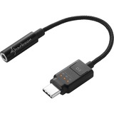 Sharkoon Mobile DAC geluidskaart Zwart, USB-C, Audio