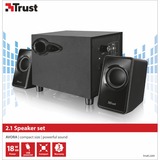 Trust Avora 2.1 Subwoofer Speaker set pc-luidspreker Zwart, 20442