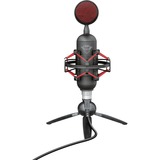 Trust GXT 244 Buzz USB Streaming Microphone microfoon Zwart/donkerrood, 23466, Pc, PlayStation 4, PlayStation 5