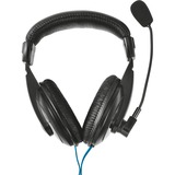 Trust Quasar Headset Zwart/blauw, 21661, Pc
