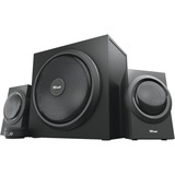 Trust Yuri 2.1 Speaker Set luidspreker Zwart, 23696