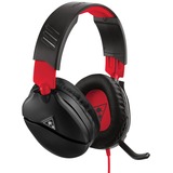 Turtle Beach Recon 70 gaming headset Zwart/rood