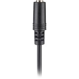 goobay Stereo-adapterkabel 3,5-mm > 2x 3,5 mm Zwart, 0,2 meter, Stereo