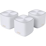ASUS ZenWiFi AX Mini (XD4), 3 stuks mesh router Wit, 1x Router (XD4R), 2x Node (XD4N)