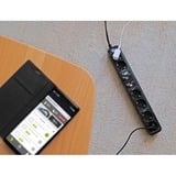 Brennenstuhl Connect Eco-Line Smart Stekkerdoos met 6-voudige timerfunctie stekkerdoos Zwart, 1,5 meter kabel