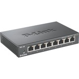 D-Link DGS-108 switch Zwart