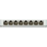 D-Link GO-SW-8G switch Wit/grijs