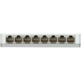 D-Link GO-SW-8G switch Wit/grijs