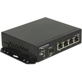DeLOCK Gigabit Ethernet Switch 4 Port + 1 SFP 