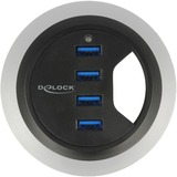 DeLOCK In-Desk Hub 4 Port USB 3.0 usb-hub 