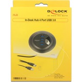 DeLOCK In-Desk Hub 4 Port USB 3.0 usb-hub 