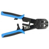 DeLOCK RJ45 Crimp + Cut set krimptang Zwart/blauw