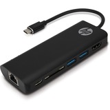 HP USB-C to Multi Dock Connection Hub usb-hub Zwart