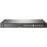 Hewlett Packard Enterprise Aruba 2930F 24G PoE+ 4SFP Switch (JL261A) Zilver