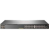 Hewlett Packard Enterprise Aruba 2930F 24G PoE+ 4SFP+ Switch (JL255A) Zilver