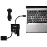 Kensington USB-C 4-Port usb-hub Zwart, 2x USB-A 3.0 | 2x USB-C 3.0
