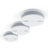 Netatmo Slimme Rookmelder - Triple pack Wit, Ingebouwde batterij met een levensduur van 10 jaar, 3 stuks