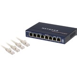 Netgear GS108 switch Blauw, Retail