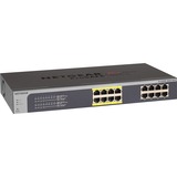 Netgear JGS516PE ProSAFE Plus Gigabit Switch met PoE antraciet