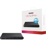 Sitecom USB 3.0 Hub 7 port usb-hub Zwart, CN-084