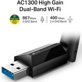 TP-Link Archer T3U Plus wlan adapter Zwart