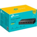 TP-Link LS1008G switch Zwart, Unmanaged