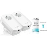 TP-Link TL-PA8010P KIT powerline Wit, Twee Adapters