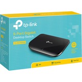 TP-Link TL-SG1005D V8.0 switch Zwart