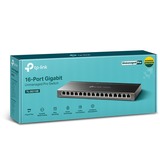 TP-Link TL-SG116E 16-Port Gigabit Unmanaged Pro Switch Zwart