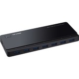 TP-Link UH720 7-Port USB 3.0 usb-hub Zwart, Met oplaadaansluitingen
