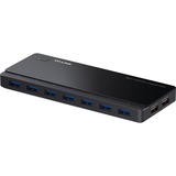 TP-Link UH720 7-Port USB 3.0 usb-hub Zwart, Met oplaadaansluitingen
