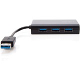 Targus USB 3.0 Hub With Gigabit Ethernet usb-hub Zwart