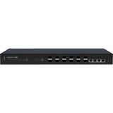 Ubiquiti ES-12F switch Zwart, 4x RJ-45, 12x SFP