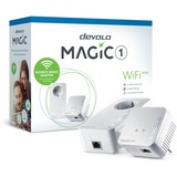 devolo Magic 1 WiFi mini Starter Kit powerline + wlan Wit, Mesh