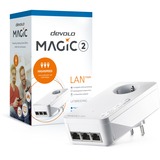 devolo Magic 2 LAN Triple Uitbreiding powerline Wit