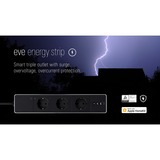 eve Energy Strip stekkerdoos Zwart, WLAN (2,4 GHz)