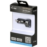 i-tec Dual USB Car Charger 2.1 A Zwart