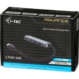 i-tec USB 3.0 Metal Charging HUB 4 Port usb-hub 