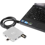 i-tec USB 3.0 Metal Charging HUB 7 Port usb-hub Zilver