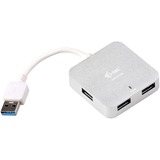 i-tec USB 3.0 Metal Passive HUB 4 Port usb-hub Zilver