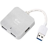 i-tec USB 3.0 Metal Passive HUB 4 Port usb-hub Zilver