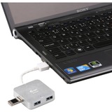 i-tec USB 3.0 Metal Passive HUB 4 Port usb-hub Zilver