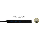 i-tec USB 3.0 Slim HUB 3 Port Giga Lan usb-hub 