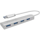 ICY BOX IB-AC6401 4 Port USB 3.0 Hub usb-hub Zilver