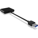 ICY BOX IB-CR301-U3 kaartlezer Zwart, USB 3.0