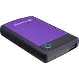 Transcend StoreJet 25H3P, 4 TB externe harde schijf Paars/zwart, USB 3.0