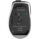 3DConnexion CadMouse Pro Wireless Left Zwart, 7.200dpi 