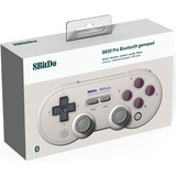 8BitDo SN30 Pro G Classic Gamepad Grijs, Bluetooth 4.0