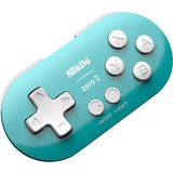 8BitDo Zero 2 Turquoise Edition gamepad Turquoise, Bluetooth